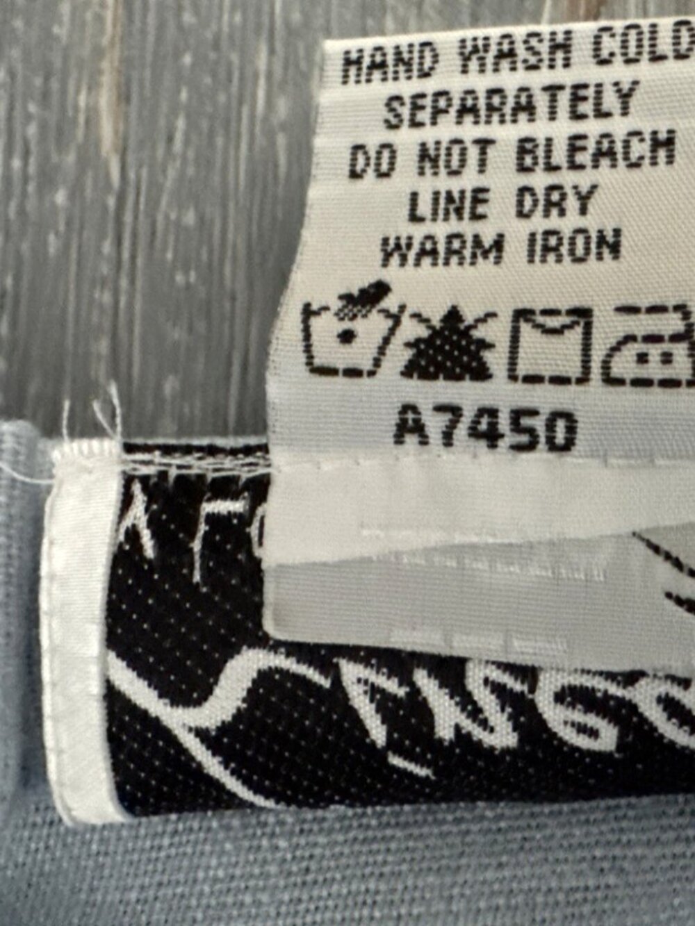 Linea Louis Dell’Olio Blue Linen Pants Wide Leg Womens Large Relaxed Career NEW - Picture 6 of 11